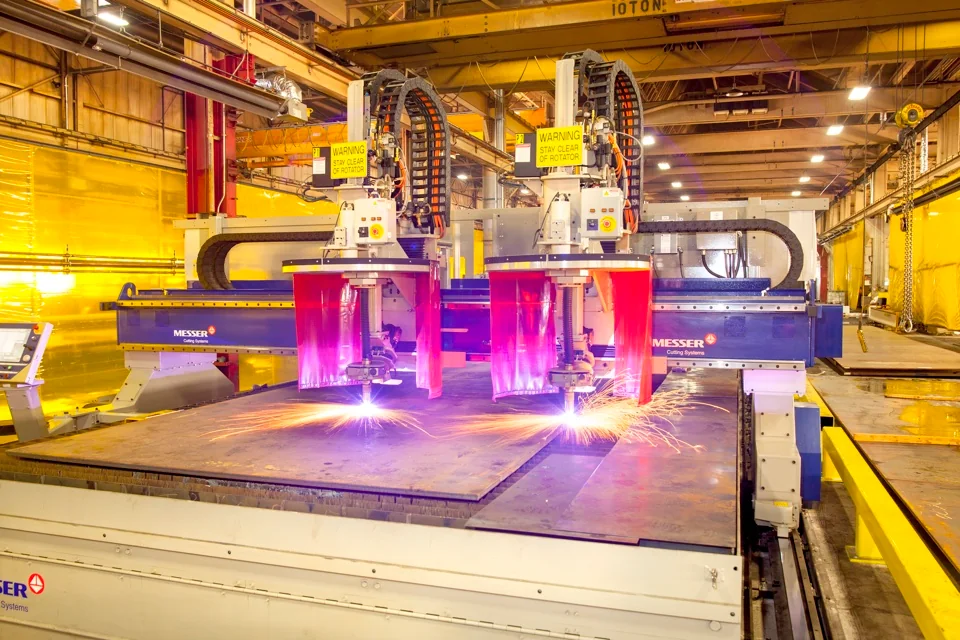 Plasma Cutting service at Accurate Metal Products
